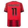 Maillot de Supporter AC Milan Ibrahimovic 11 Domicile 2023-24 Pour Enfant